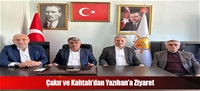 Çakır ve Kahtalı'dan Yazıhan'a Ziyaret