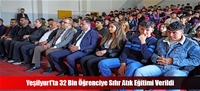 Yeşilyurt'ta 32 Bin Öğrenciye Sıfır Atık Eğitimi Verildi