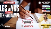 Battalgazi'de Gençlere Ücretsiz LGS Ve YKS Kampı