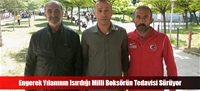 Engerek Yılanının Isırdığı Milli Boksörün Tedavisi Sürüyor