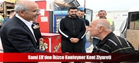 Sami ER'den İkizce Konteyner Kent Ziyareti