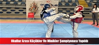 Okullar Arası Küçükler Ve Minikler Şampiyonası Yapıldı