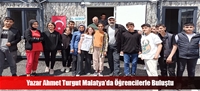 Yazar Ahmet Turgut Malatya'da Öğrencilerle Buluştu