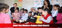 Güder'den Miniklere Doğum Günü Sürprizi