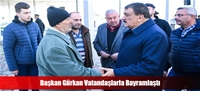 Başkan Gürkan Vatandaşlarla Bayramlaştı