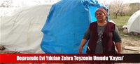 Depremde Evi Yıkılan Zehra Teyzenin Umudu 'Kayısı'