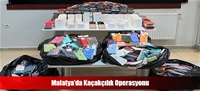 Malatya'da Kaçakçılık Operasyonu