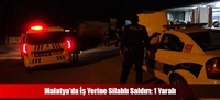 Malatya'da İş Yerine Silahlı Saldırı: 1 Yaralı