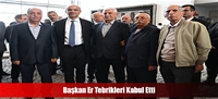 Başkan Er Tebrikleri Kabul Etti