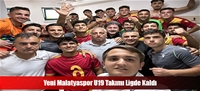 Yeni Malatyaspor U19 Takımı Ligde Kaldı