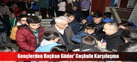 Gençlerden Başkan Güder' Coşkulu Karşılaşma