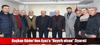 Başkan Güder'den Ayaz'a “Hayırlı olsun” Ziyareti