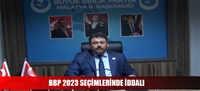 BBP 2023 SEÇİMLERİNDE İDDALI