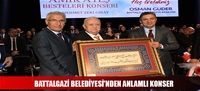 BATTALGAZİ BELEDİYESİ'NDEN ANLAMLI KONSER