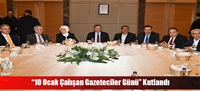 “10 Ocak Çalışan Gazeteciler Günü” Kutlandı