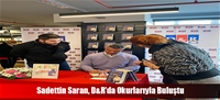 Sadettin Saran, D&R'da Okurlarıyla Buluştu