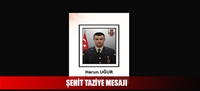 ŞEHİT TAZİYE MESAJI