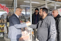 Bağımsız Aday Prof. Dr. Gezer'e Sanayi Esnafı Ziyareti