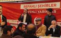 Yeniden Refah Partisi Encümen Aday Adayı Mustafa Fırat Tanıtım Toplantısı Düzenledi