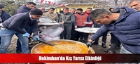 Hekimhan'da Kış Yarısı Etkinliği