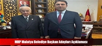 MHP Malatya Belediye Başkan Adayları Açıklaması