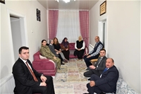 Hanımefendi Hanife Yazıcı Şehit Aileleri Ziyaret