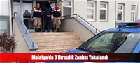 Malatya'da 3 Hırsızlık Zanlısı Yakalandı