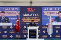 Malatya Yeni Adalet Sarayı'nın Temelleri Atıldı