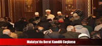 Malatya'da Berat Kandili Coşkusu