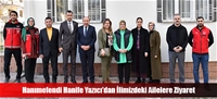 Hanımefendi Hanife Yazıcı'dan İlimizdeki Ailelere Ziyaret