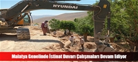 Malatya Genelinde İstinat Duvarı Çalışmaları Devam Ediyor