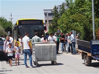 Malatyalılardan Büyükşehir Belediyesine Otobüs Tepkisi