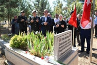 Başkan Geçit'ten 15 Temmuz ziyaretleri