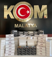 Malatya'da 74 Bin 400 Adet Kaçak Makaron Yakalandı