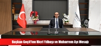 Başkan Geçit'ten Hicri Yılbaşı ve Muharrem Ayı Mesajı