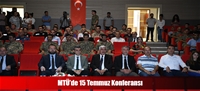 MTÜ'de 15 Temmuz Konferansı