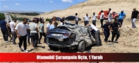 Otomobil Şarampole Uçtu, 1 Yaralı