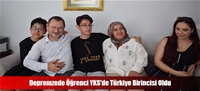 Depremzede Öğrenci YKS'de Türkiye Birincisi Oldu