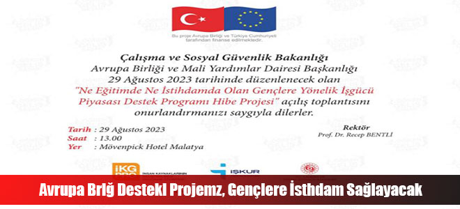 Avrupa Birliği Destekli Projemiz, Gençlere İstihdam Sağlayacak