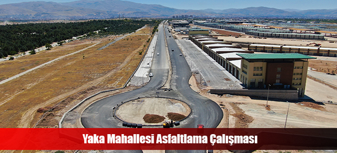 Yaka Mahallesi Asfaltlama Çalışması