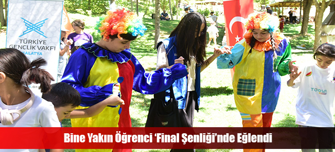 Bine Yakın Öğrenci ‘Final Şenliği’nde Eğlendi