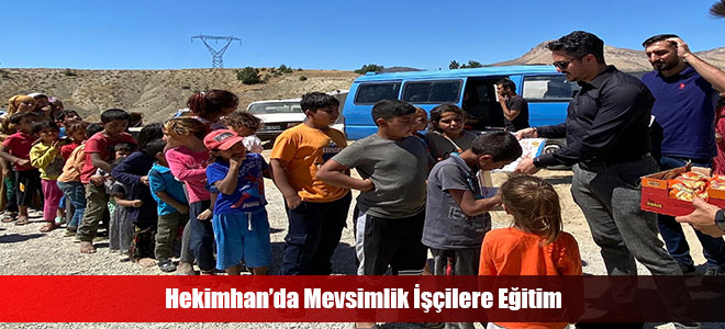 Hekimhan’da Mevsimlik İşçilere Eğitim