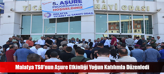 Malatya TSO'nun Aşure Etkinliği Yoğun Katılımla Düzenledi