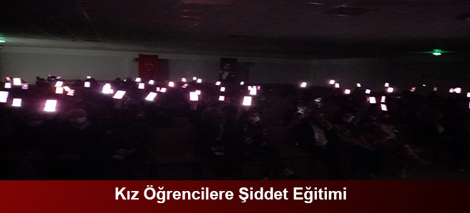 Kız Öğrencilere Şiddet Eğitimi