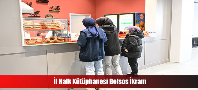 İl Halk Kütüphanesi Belsos İkram