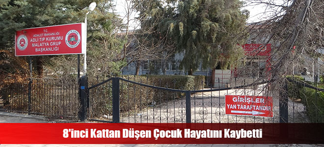 8'inci Kattan Düşen Çocuk Hayatını Kaybetti