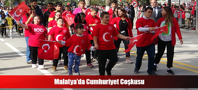 Malatya’da Cumhuriyet Coşkusu