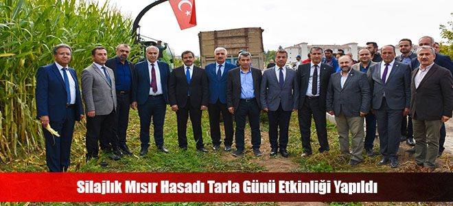 Silajlık Mısır Hasadı Tarla Günü Etkinliği Yapıldı