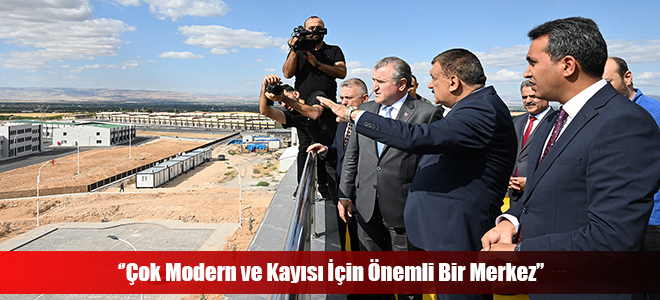 ‘’Çok Modern ve Kayısı İçin Önemli Bir Merkez’’