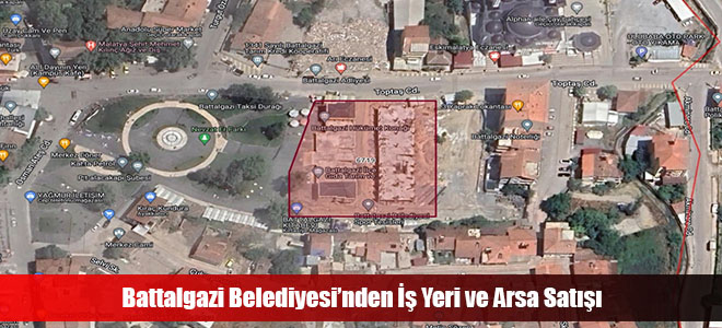 Battalgazi Belediyesi’nden İş Yeri ve Arsa Satışı